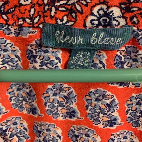 Patterned blouse - Picture 2 of 3